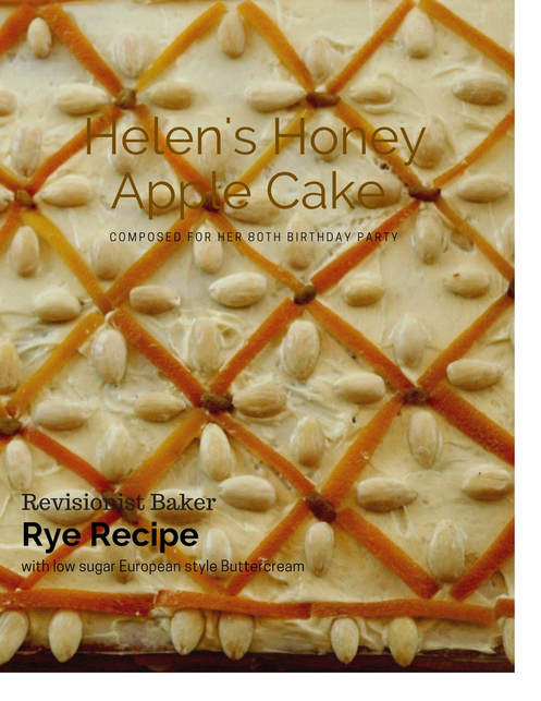 Helen's honey apple cake 