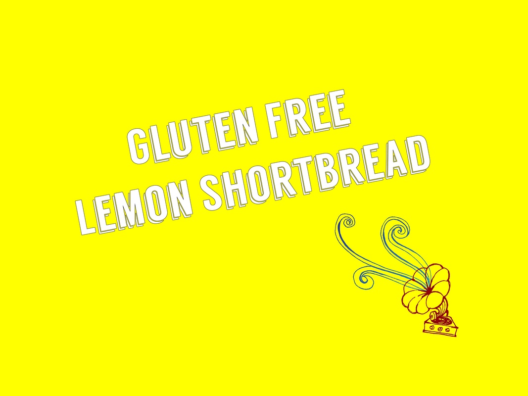 Gluten free lemon shortbread