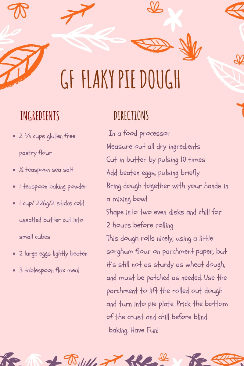 Gluten Free Flaky Pie Dough